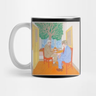 David Hockney drawing Mug